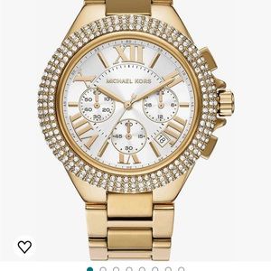 Michael Kors Camille Chronograph Gold-Tone Crystals
MK5756 Women's Watch